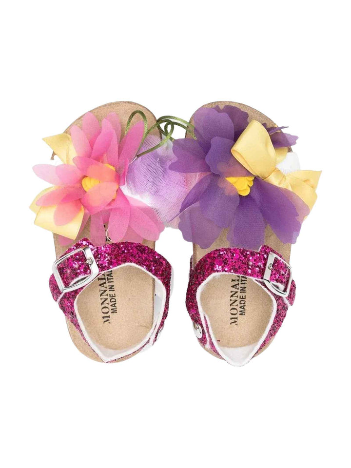 Sandales fille multicolores