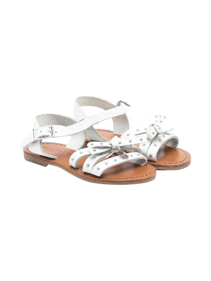 Sandales blanches fille