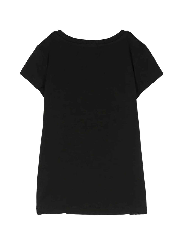 T-shirt nera bambina