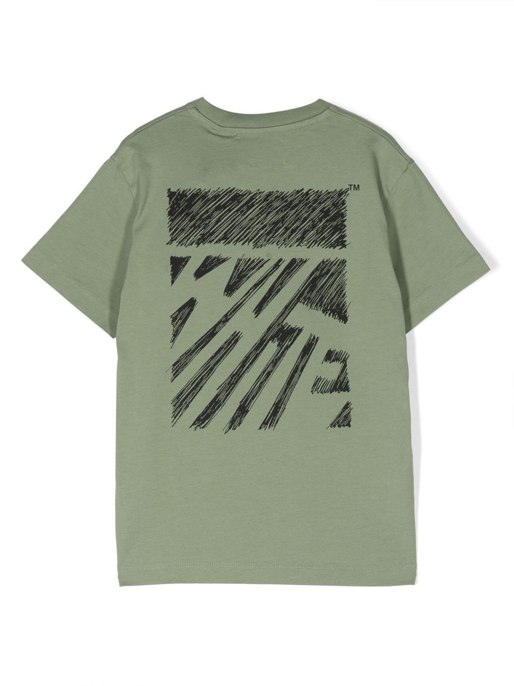 T-shirt verde bambino