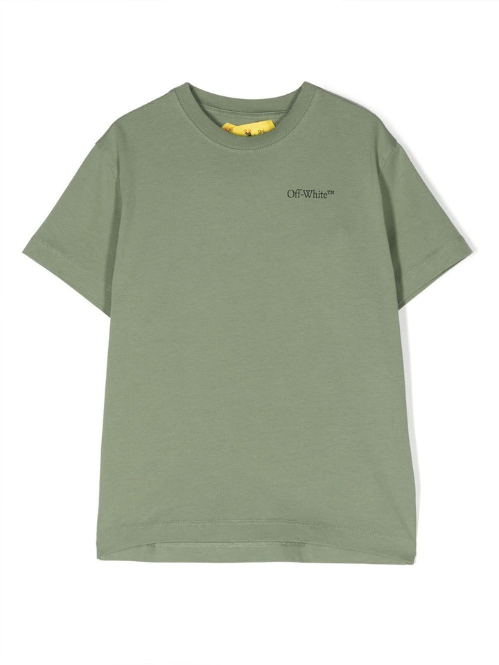 T-shirt verde bambino