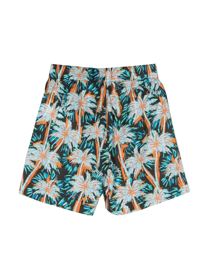 Shorts neri/multicolor bambino