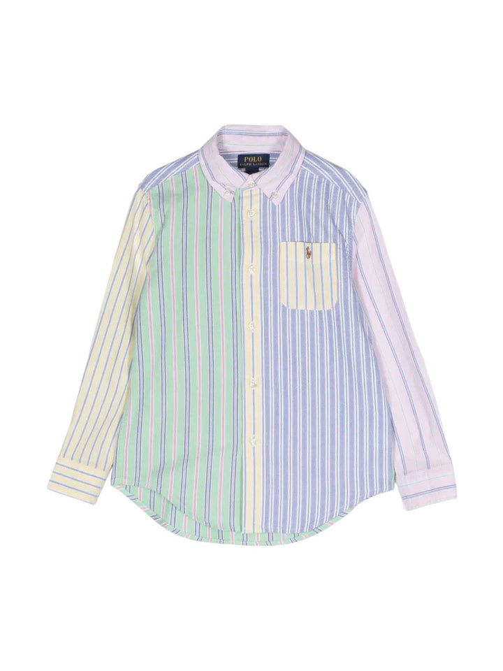 Camicia multicolor bambino