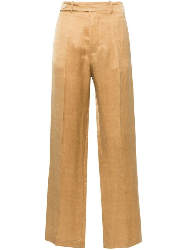 Pantalon femme camel