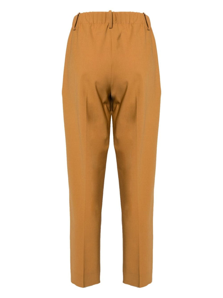Pantalon femme marron