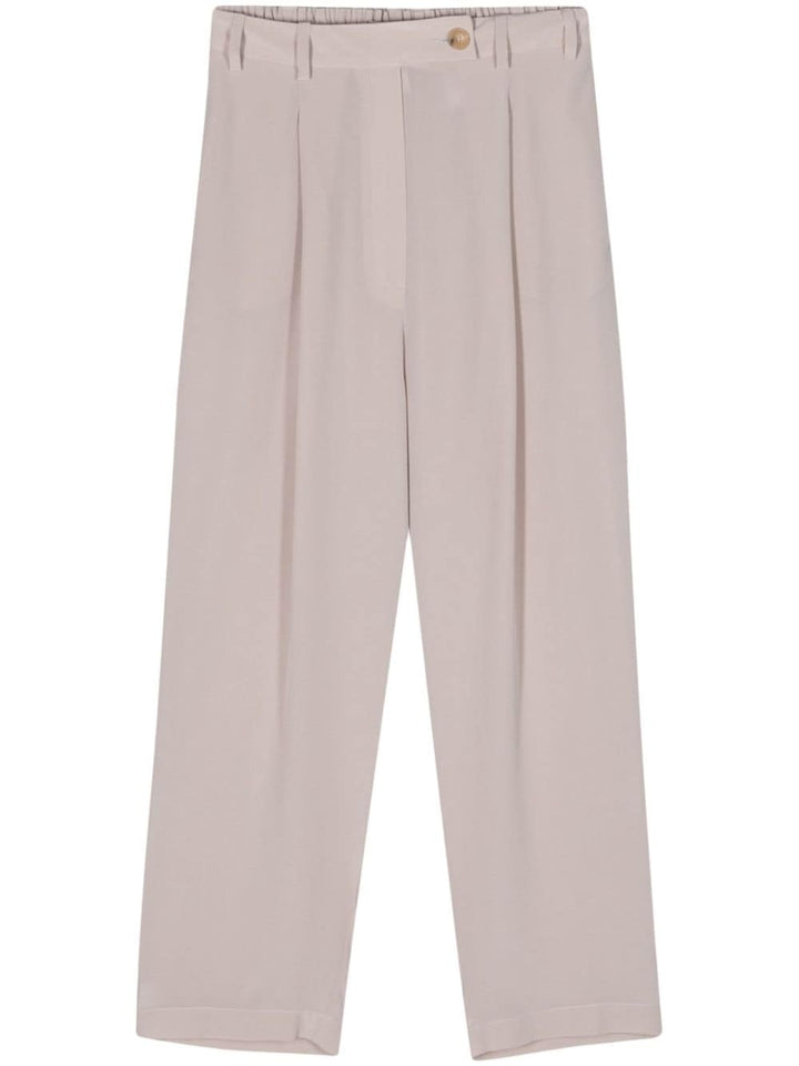 Pantalon beige femme