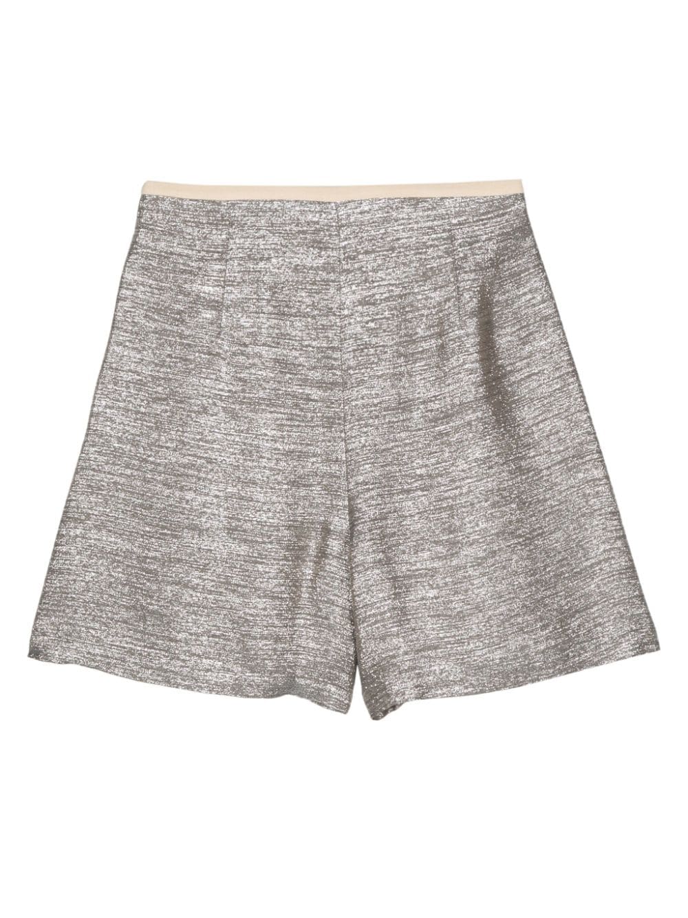 Shorts argento donna