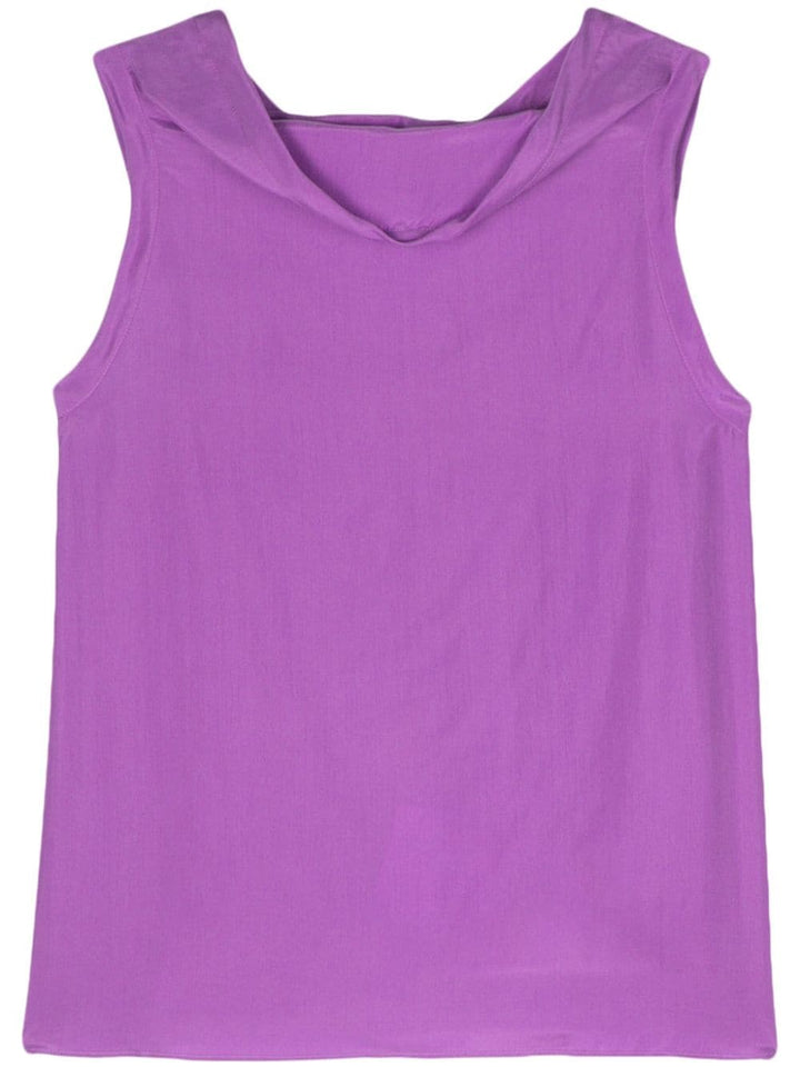 Blusa donna viola