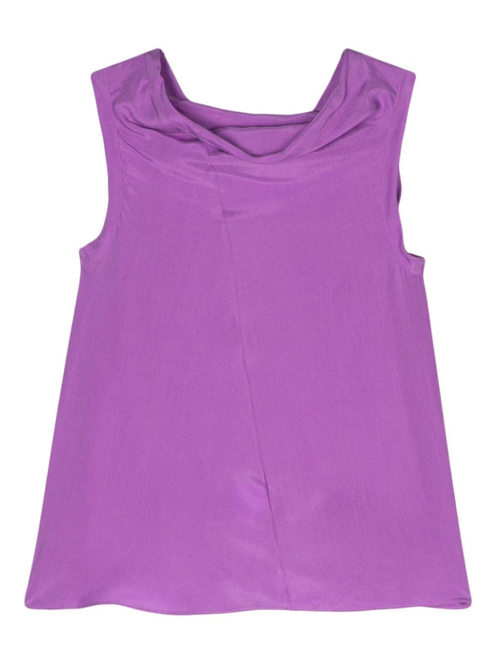 Blusa donna viola