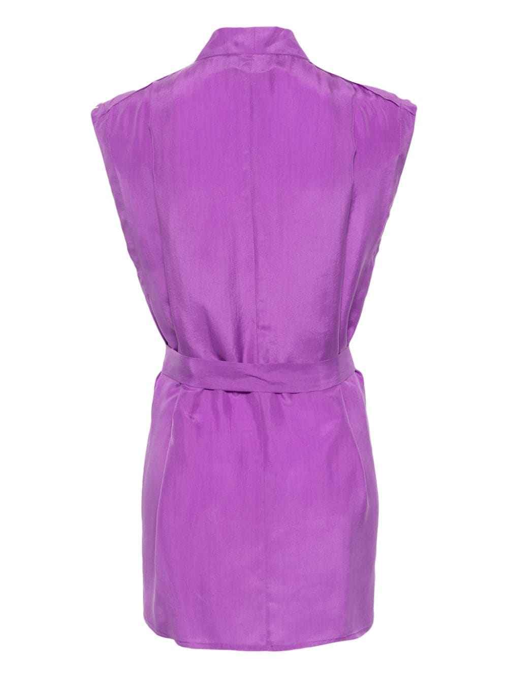 Gilet femme violet