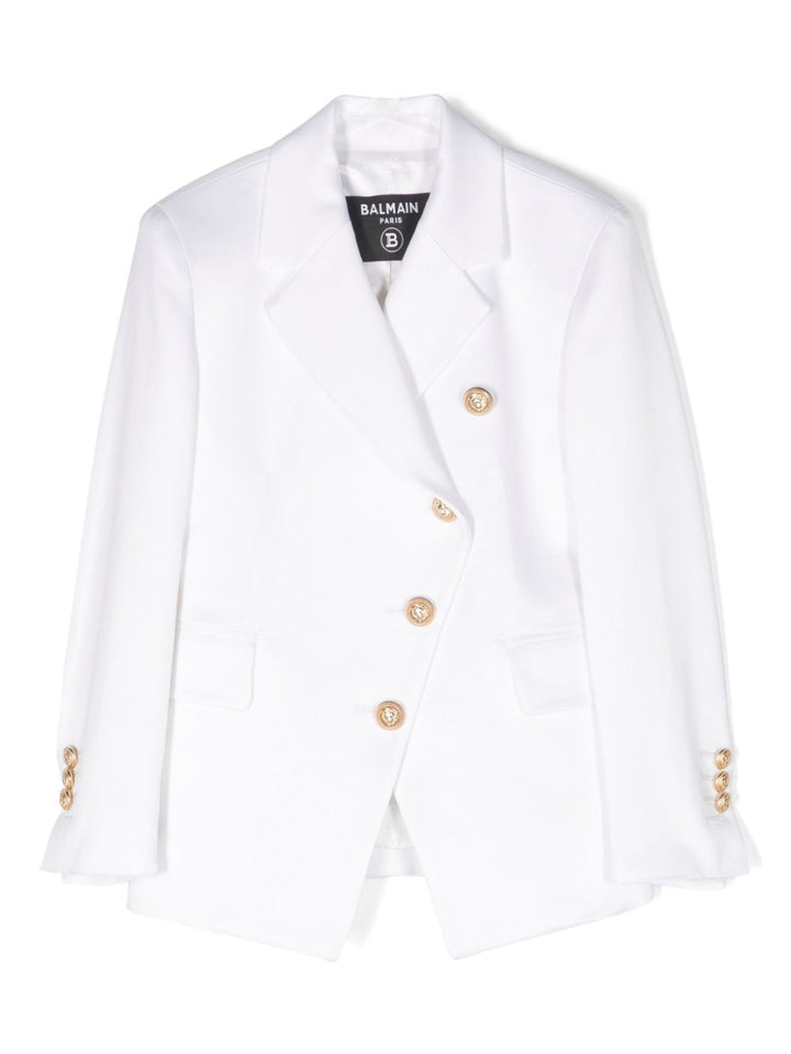 Blazer blanc pour fille