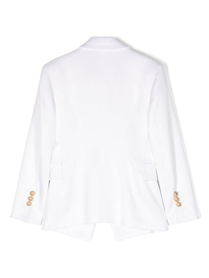 Blazer bianco bambina