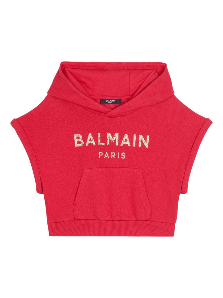 Sweat rouge fille