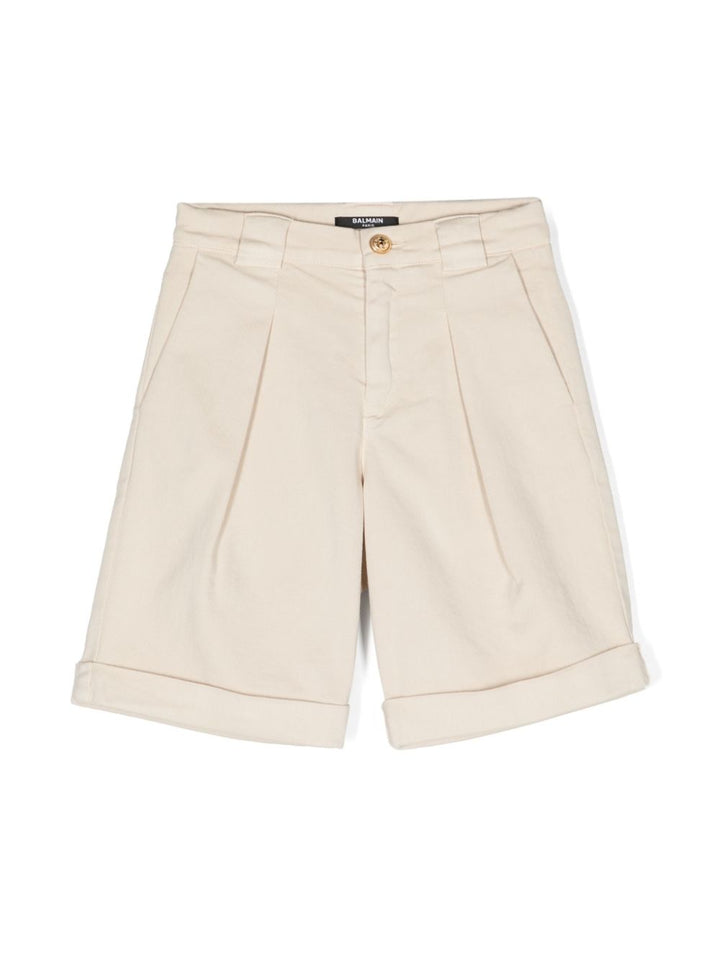 Shorts beige bambino