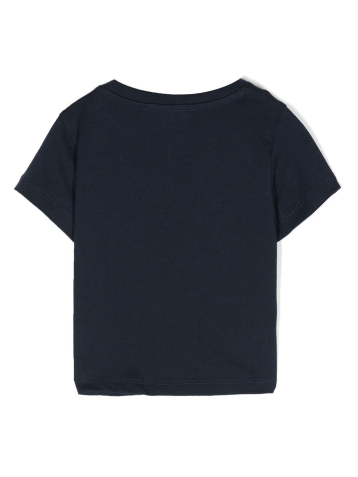 T-shirt bleu nouveau-né