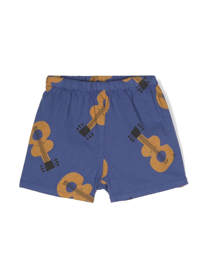 Shorts blu navy neonato