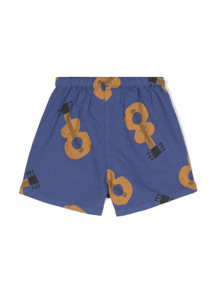 Shorts blu navy neonato