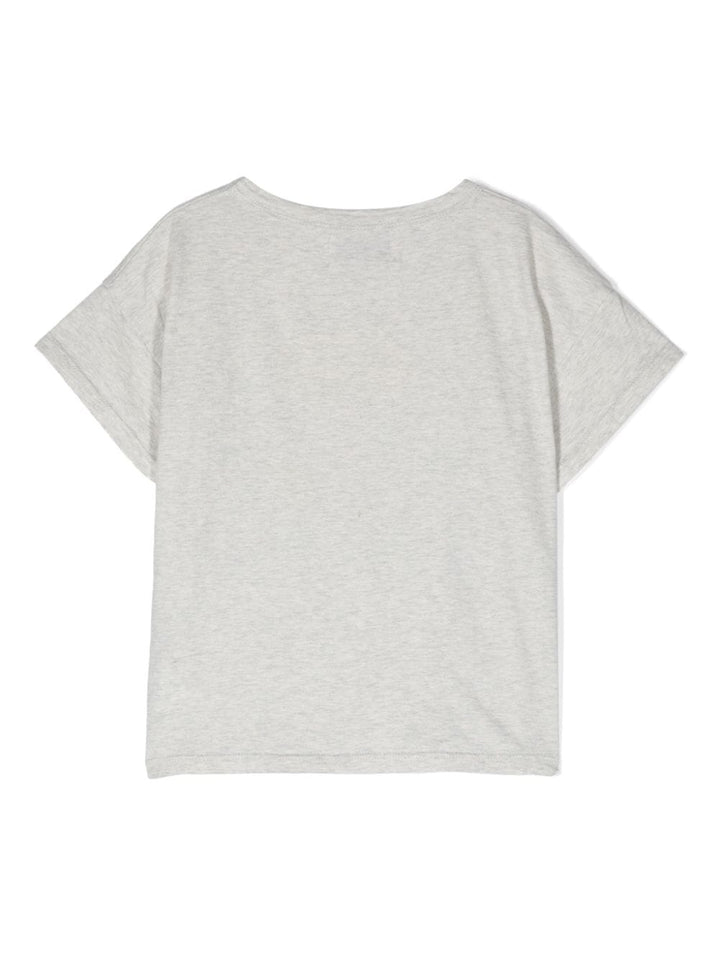 T-shirt garçon gris