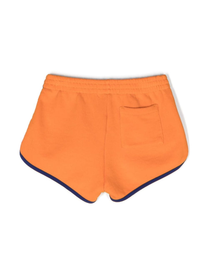 Shorts arancione bambina