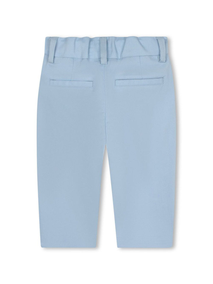 Pantaloni neonato blu alice