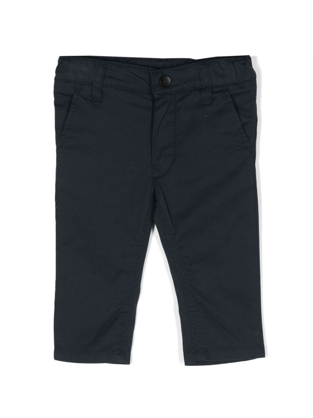 Pantaloni neonato blu navy