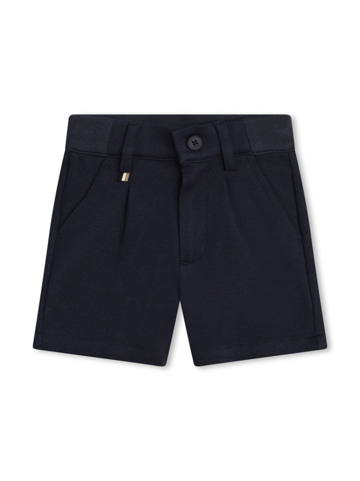 Short bébé bleu marine