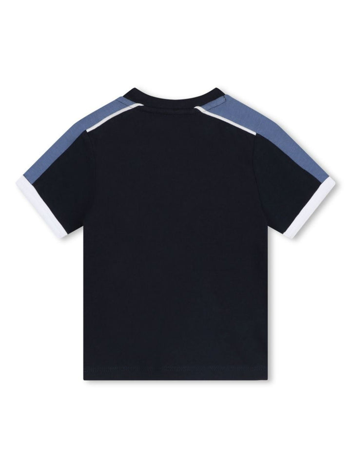 T-shirt neonato blu navy
