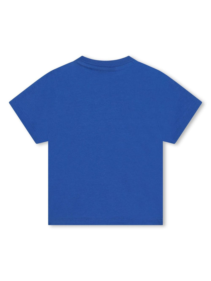 T-shirt neonato blu reale