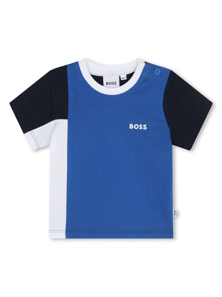 T-shirt bébé bleu roi