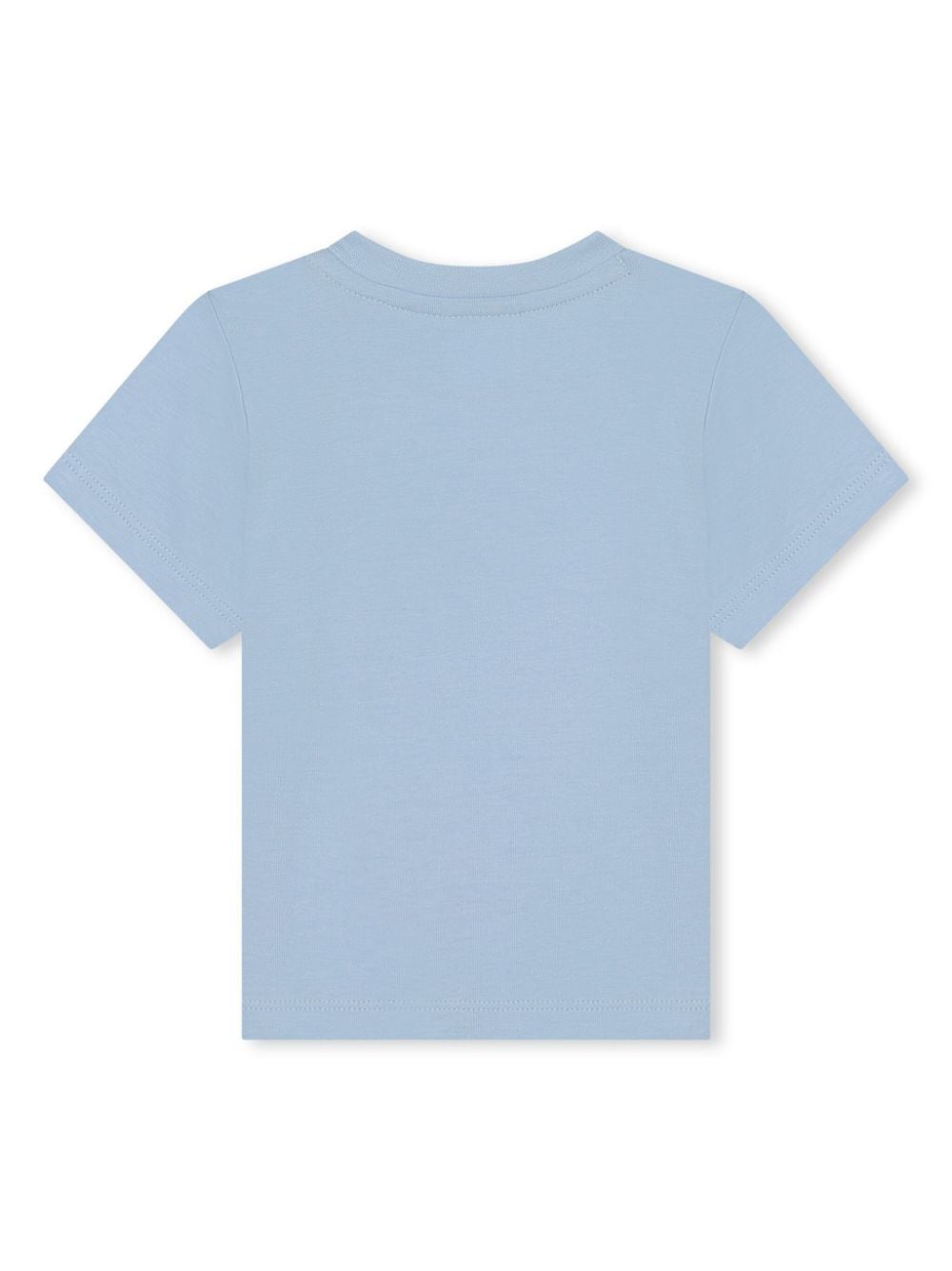 T-shirt neonato blu pastello