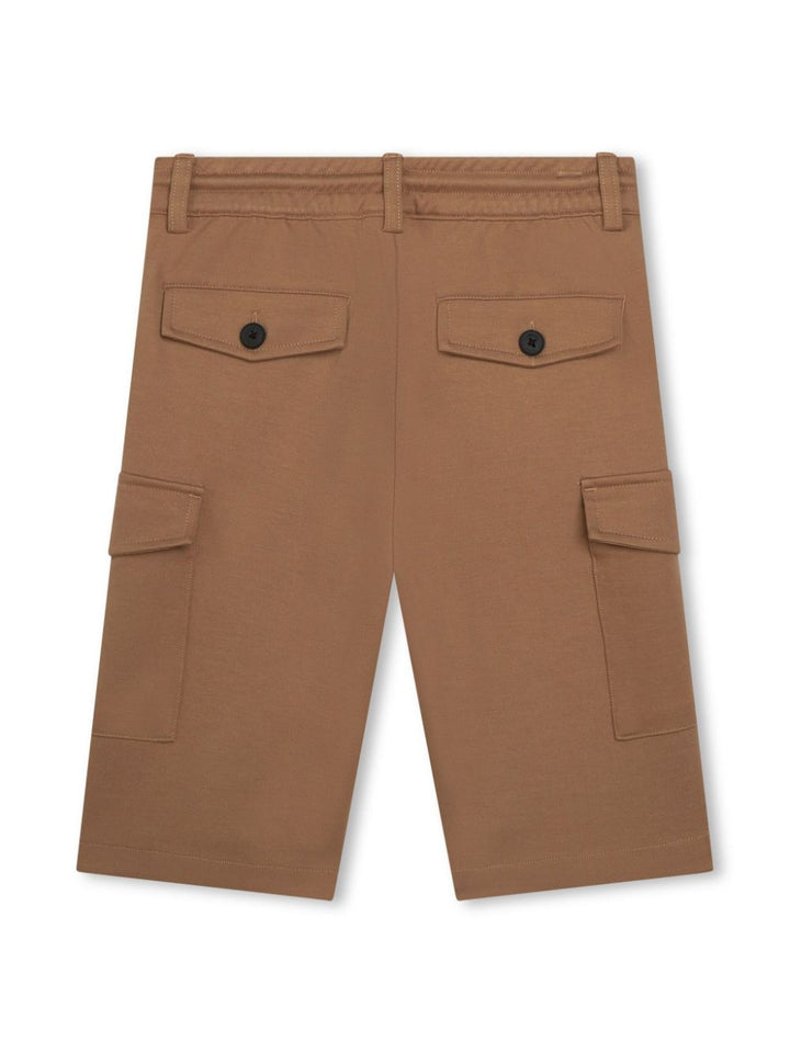 Shorts bambino marrone