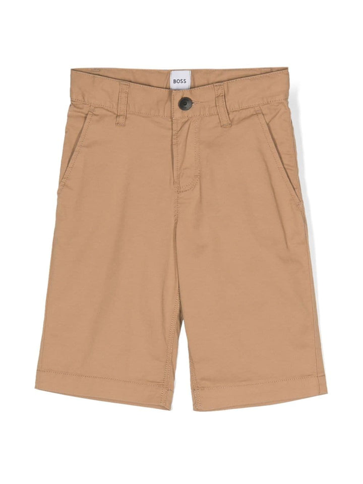 Bermuda enfant beige