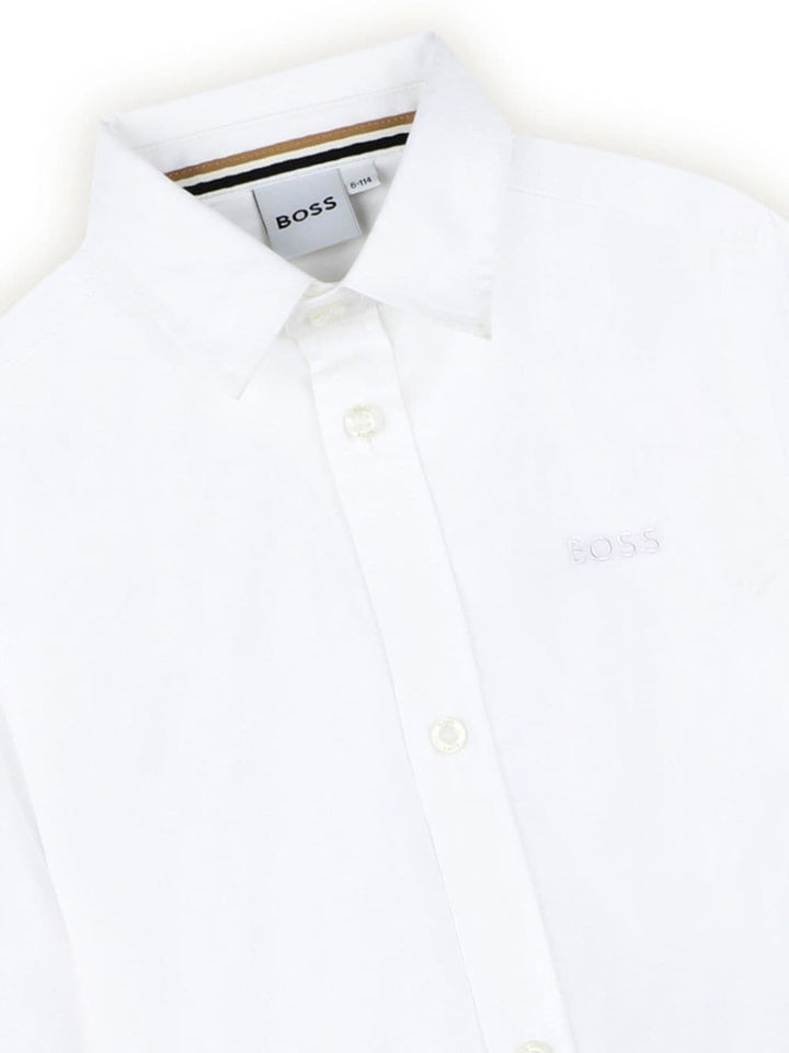 Chemise garçon blanche