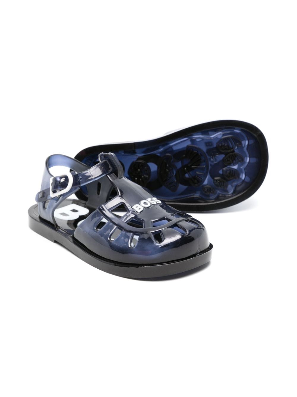 Sandales bébé bleu marine
