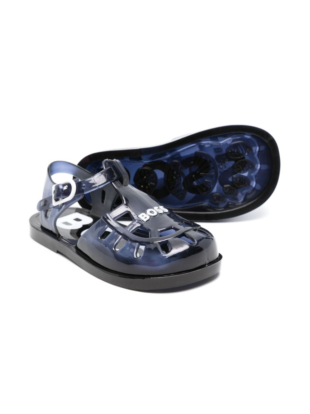 Sandali neonato blu navy