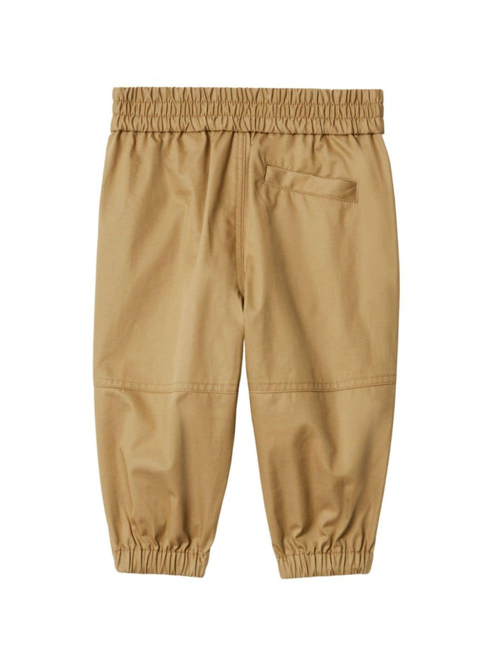 Pantaloni beige neonato