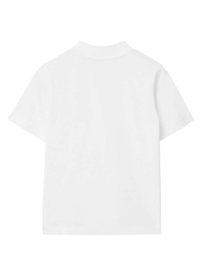 T-shirt garçon blanc