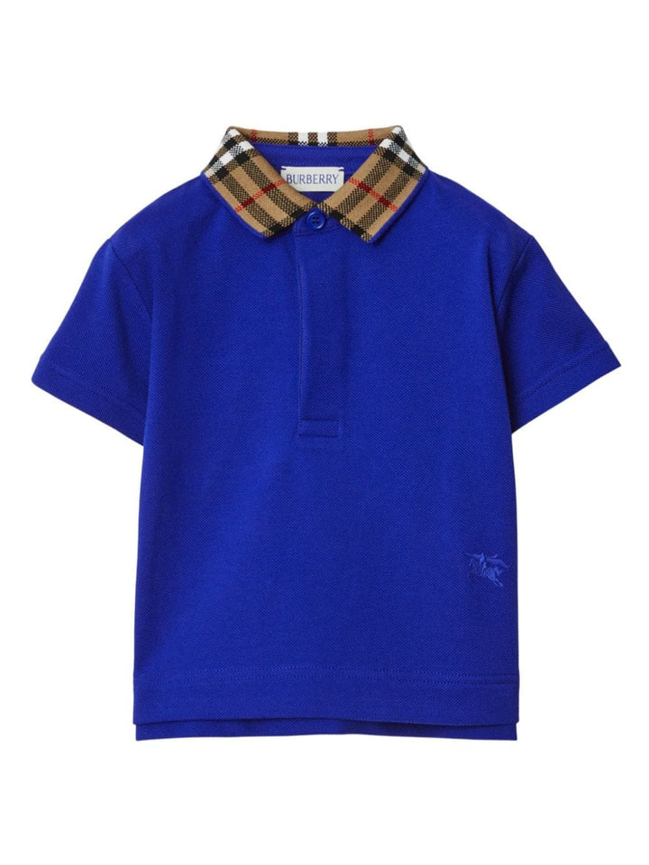 Polo blu neonato