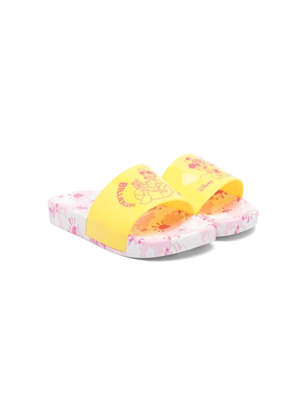 Chaussons jaunes pour fille