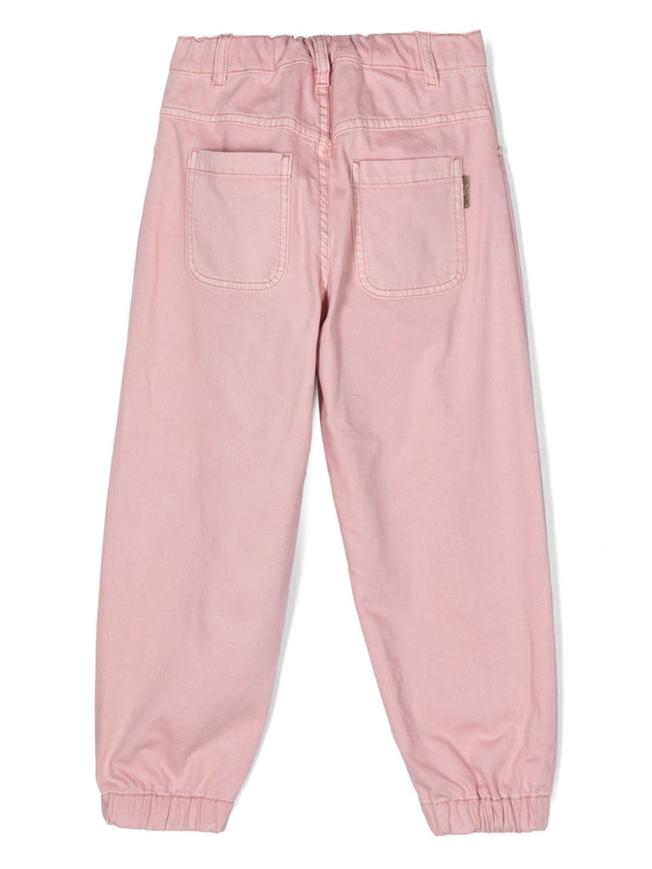 Pantalon rose fille