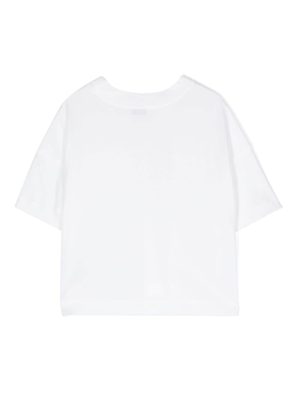 T-shirt blanc unisexe