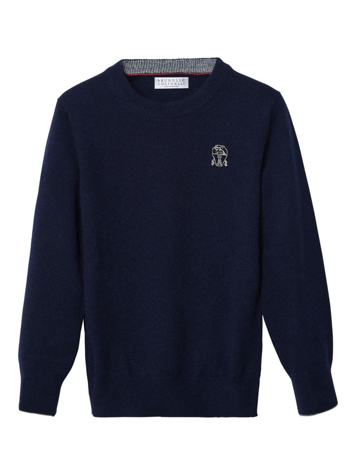 Maglione blu bambino