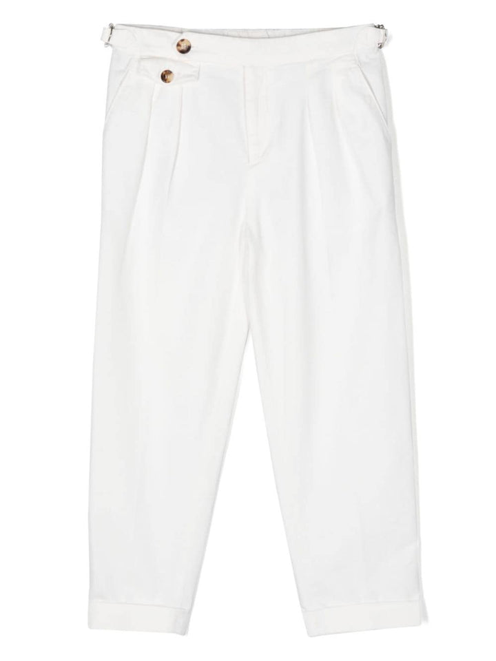 Pantaloni bianchi bambino