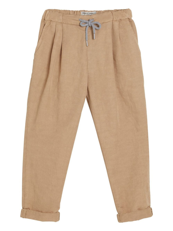 Pantalon enfant marron