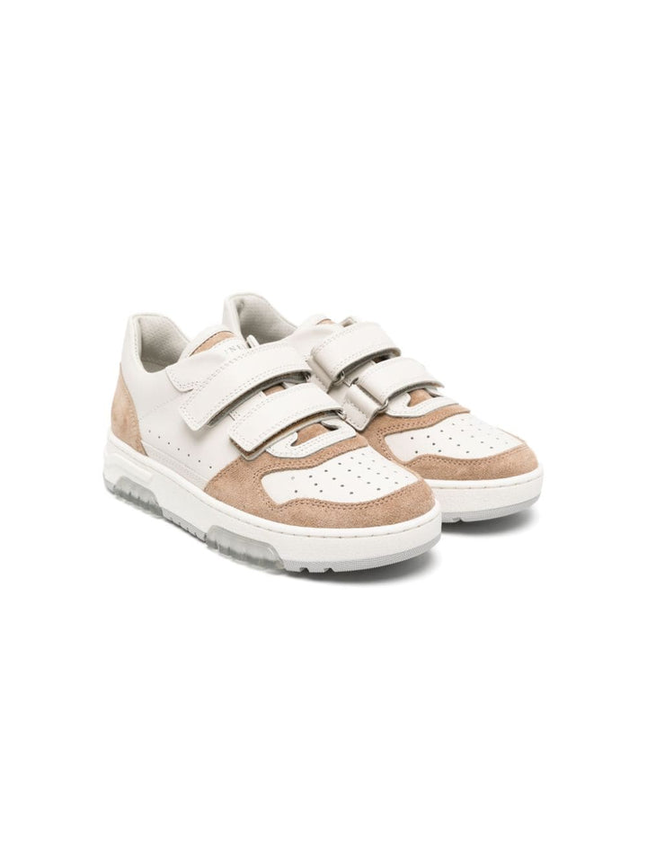 Sneakers bianco/beige bambino