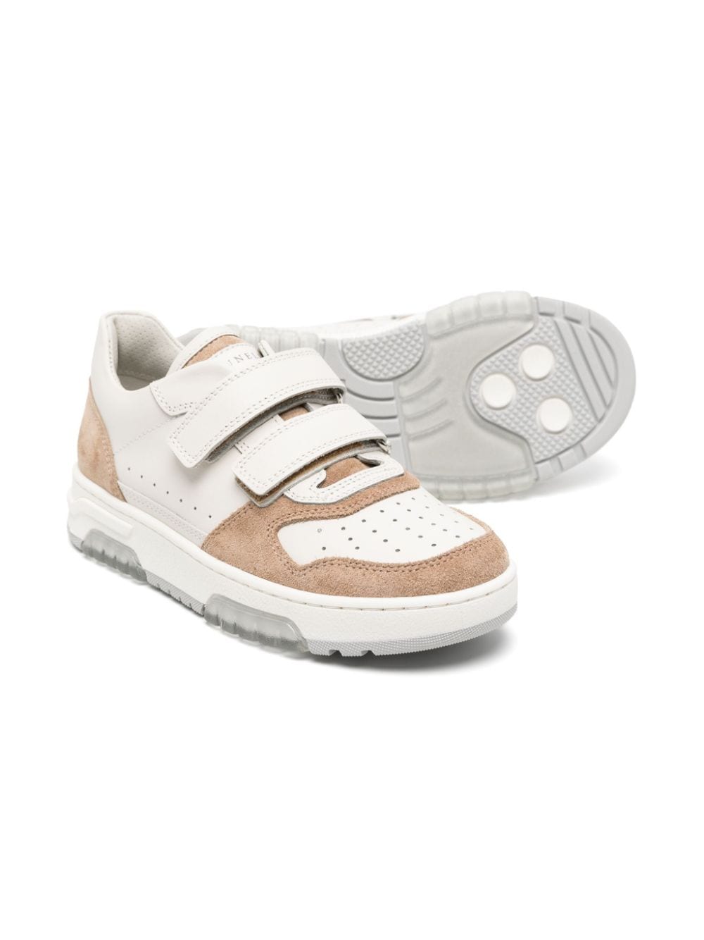 Sneakers bianco/beige bambino