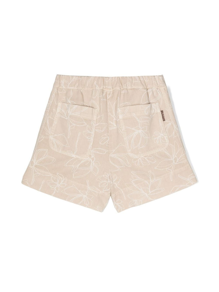 Shorts beige bambino