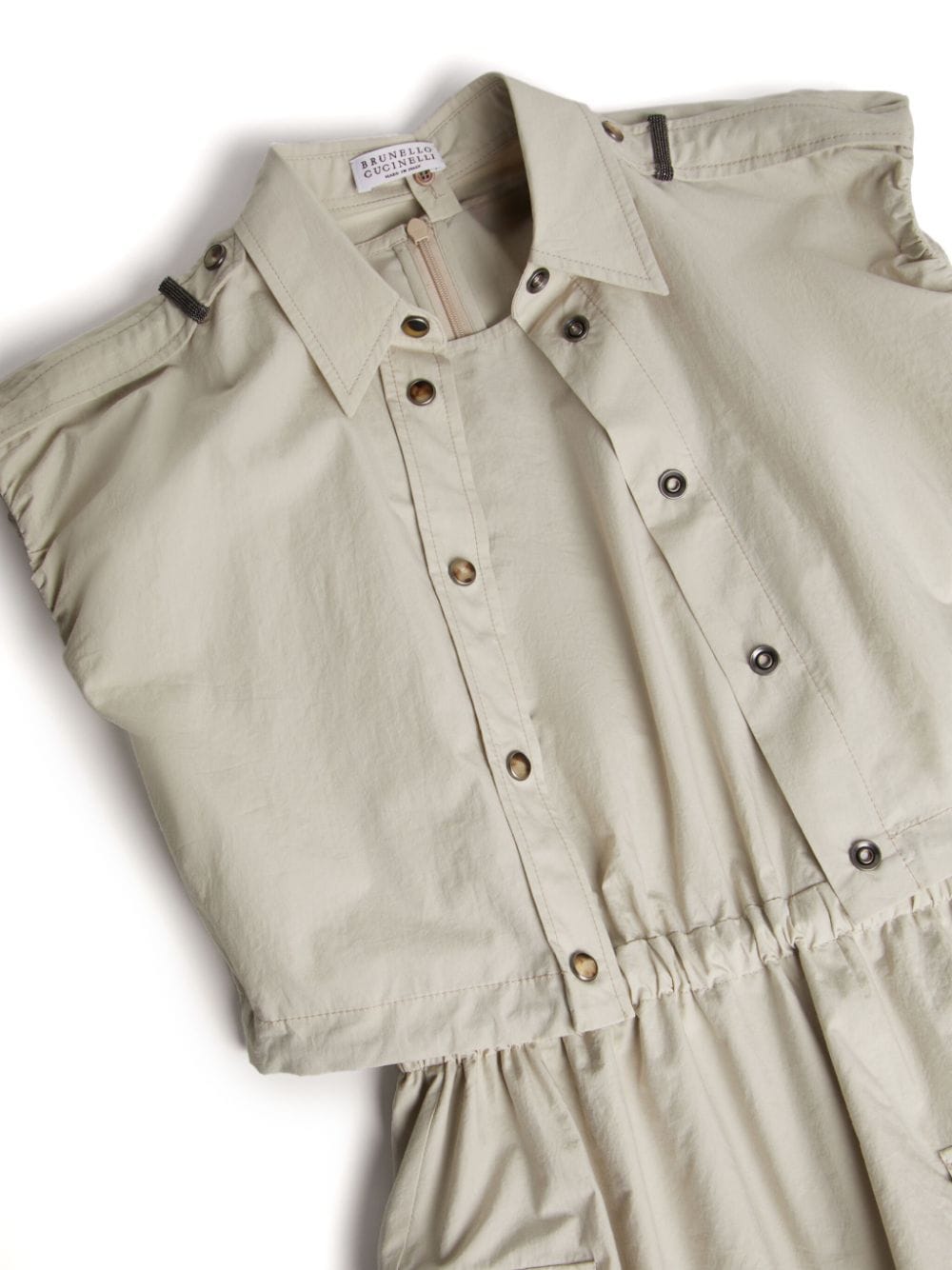 Robe fille beige