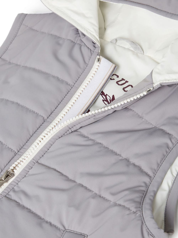 Gilet grigio bambino