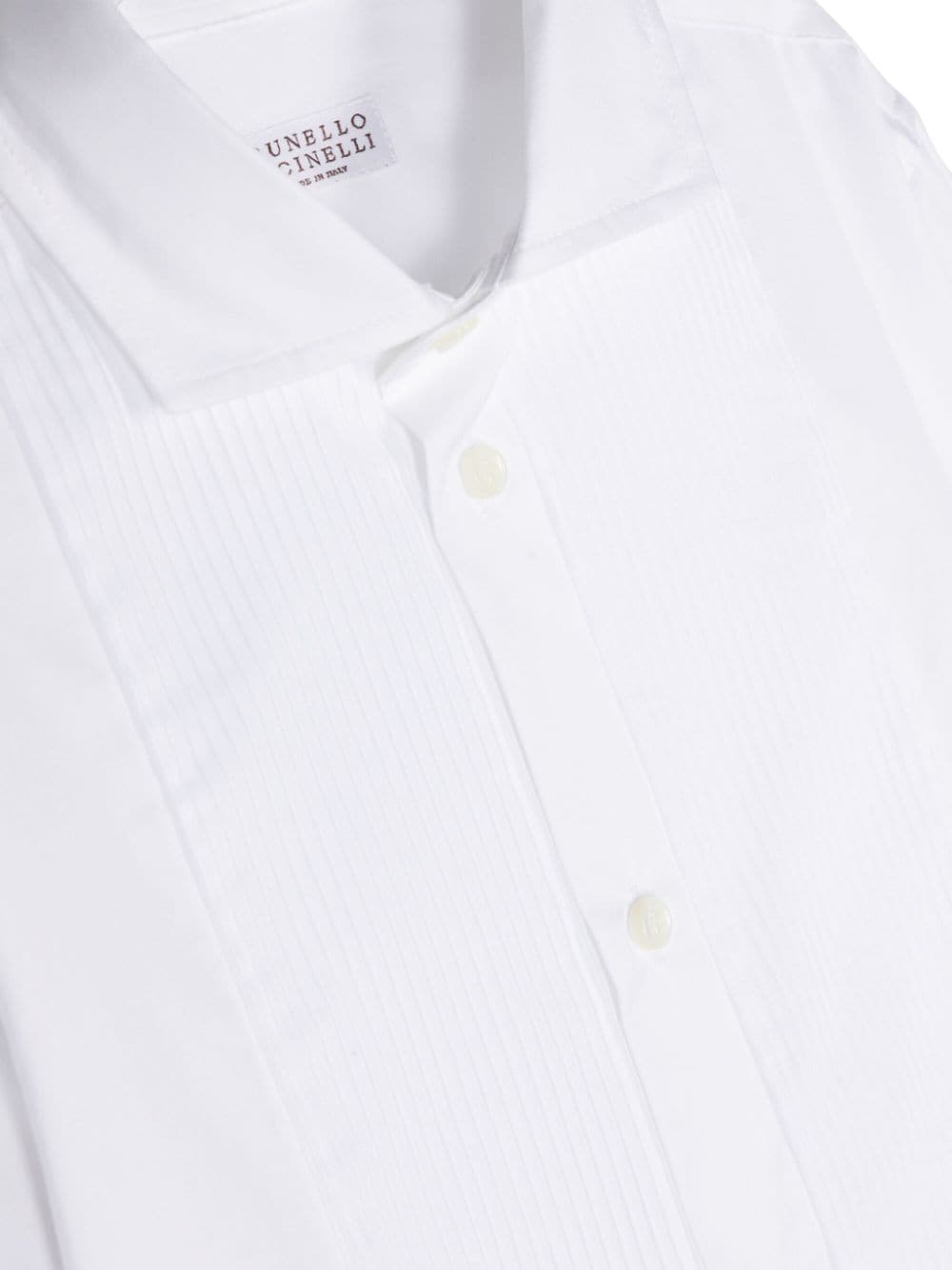 Camicia bianco ottico bambino